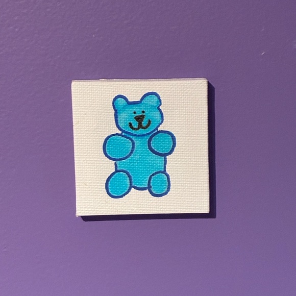 Hand Crafted Other - Gummy Bear Acrylic Marker Painting